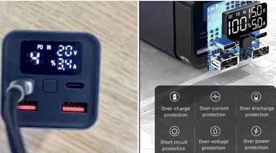 Повербанк 100 Вт 30000 мАч зарядное устройство 30000 мАч LapTop. Киев