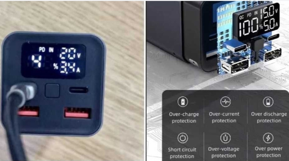 Повербанк 100 Вт 30000 мАч зарядное устройство 30000 мАч LapTop. Киев - изображение 2