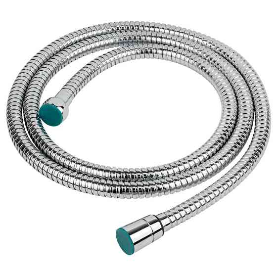 AQUATICA Шланг для душа 1/2" SS хромированный с подшипником 175см AQUATICA XB-8176 (9792022) Київ