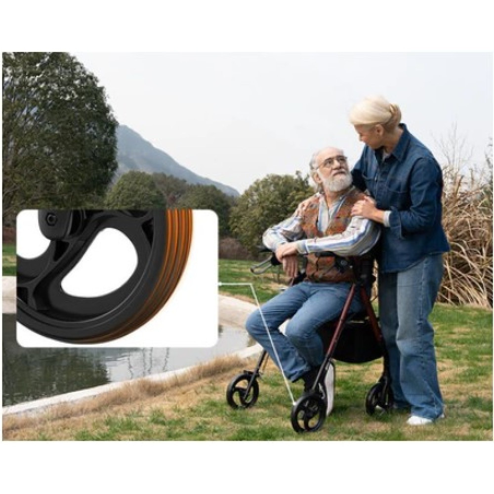 Колісний ходунок-ролатор Z21 Дніпро - фото 8