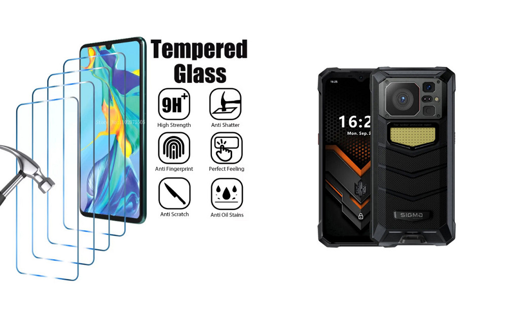Защитное стекло ArmorGlass для Sigma mobile X-treme PQ57 – устойчивое к царапинам и ударам Киев - изображение 1