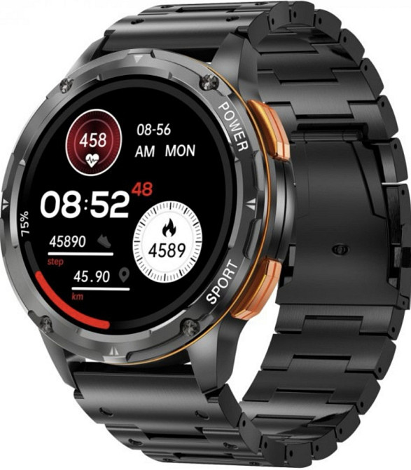 Чоловічий годинник: Uwatch Smart Kopter Steel Black Київ - фото 2