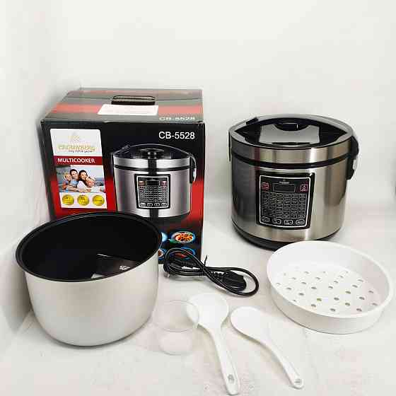 Мультиварка 30 програм Crownberg CB-5528 5л 1000Вт електронне керування з дисплеєм та функцією скороварки HM-31 Львів