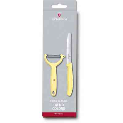 Набір ножів Victorinox SwissClassic Paring Set Tomato and Kiwi Yellow (6.7116.23L82) Вінниця