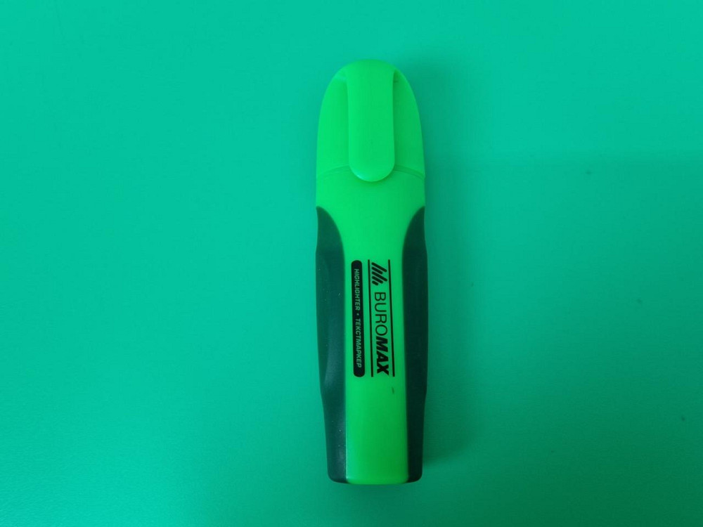 Текстовий роздільник фрюрисц. "Buromax BM. 8904-02 NEON" ЗЕЛЕНИЙ (1 шт.) Харків - фото 2
