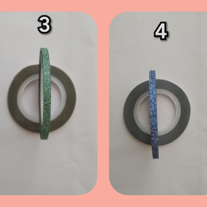 Стрічка для дизайну нігтів "Сахарна нитка" 3 mm. (різні кольори) Київ - фото 3