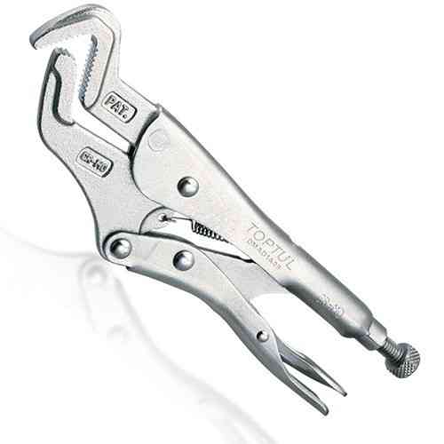 Кліщі затискні зварювальні з фіксатором TOPTUL 230мм (R - тип) DMAD1A09 Чернігів