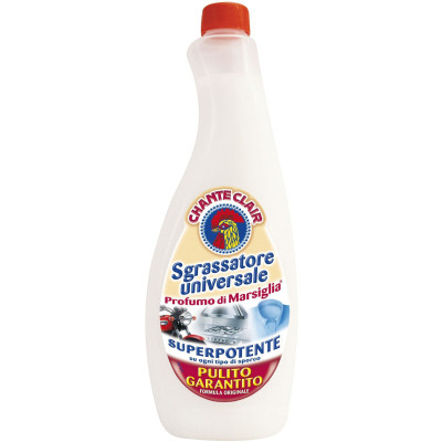 Спрей для чищення кухні ChanteClair Sgrassatore Знежирюючий Марсельське мило Запаска 600 мл (8015194508180) Вінниця - фото 1