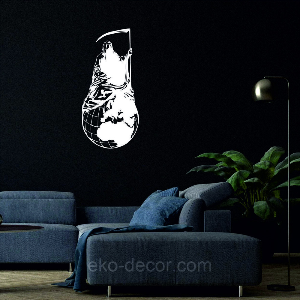 Декоративне настінне Панно «Смерть з косою», Декор на стіну Київ - фото 3