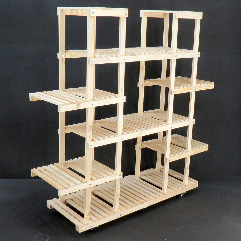 Підставка для квітів "Вінье 40" бланже на коліщатках Миколаїв - фото 5