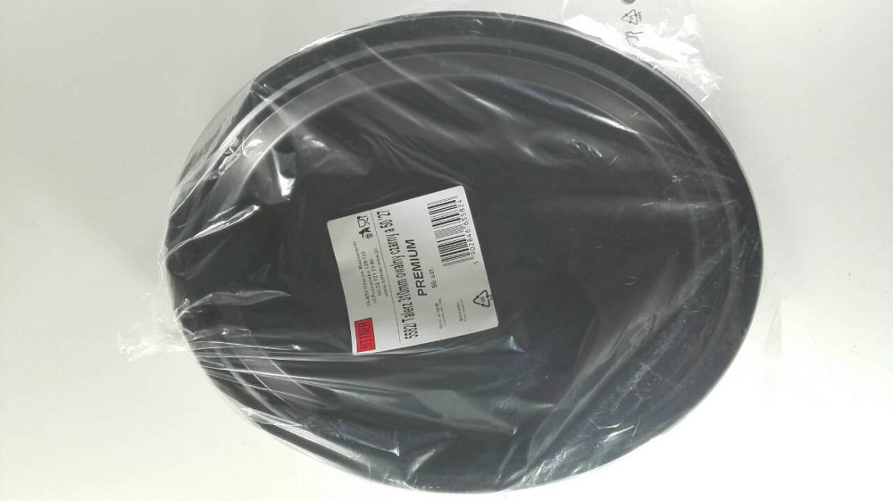 Тарілка овальна 310 mm Чорна (50шт) Харків - фото 2