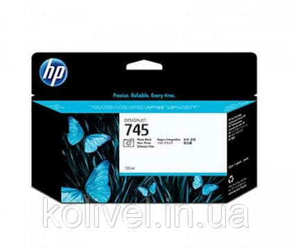 HP 745 DesignJet Z2600ps Photo Black, 130 ml (F9J98A) Київ - фото 1