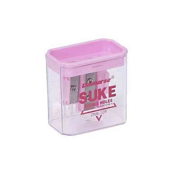 Точило подвійне DAIMARSE DMS-109(Pink) рожевий, 4,8х5х3 см Вінниця