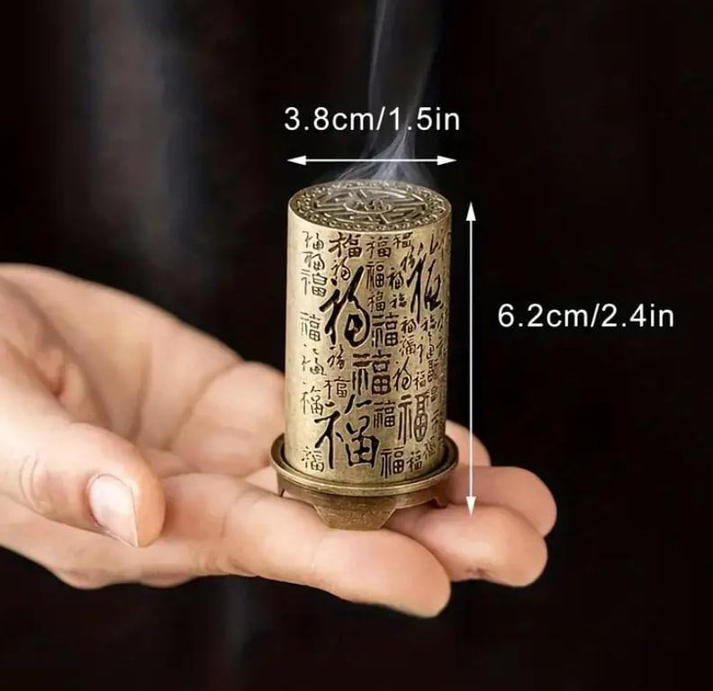 Изящный вертикальный держатель для благовоний. Мини-курильница 6,2 см Киев - изображение 2