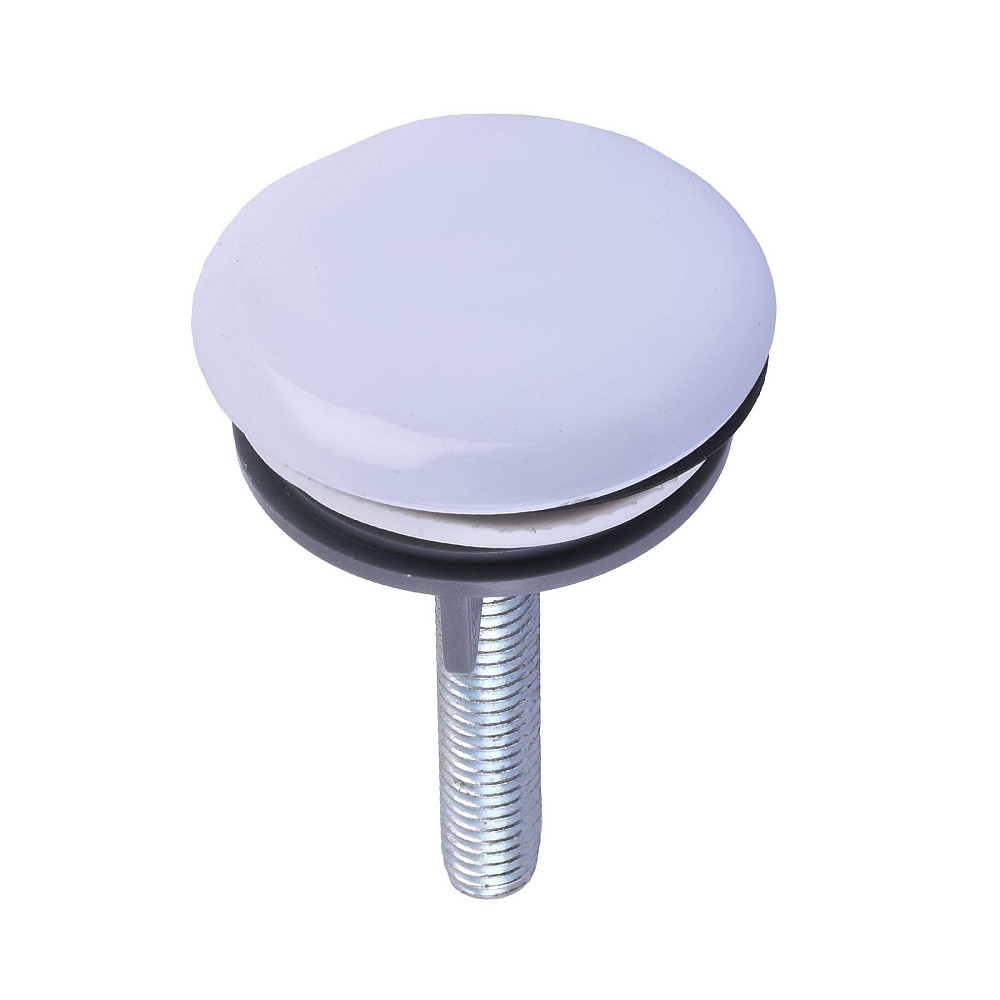 Заглушка для отвору умивальника RR-695  біла Тернопіль - фото 1