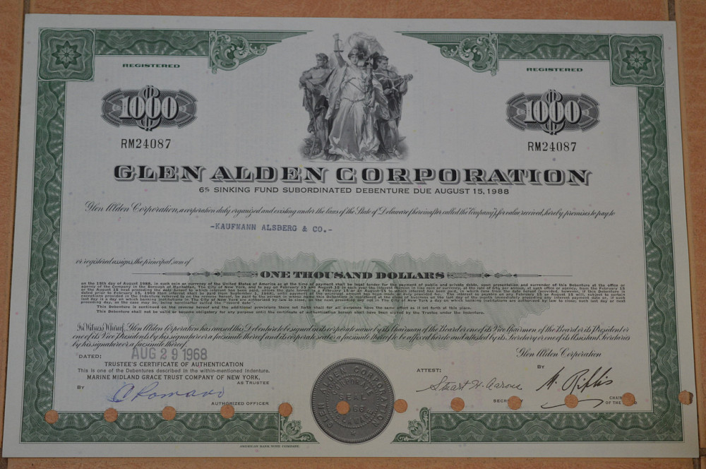 Акция. США. 1968 год №24087 (Б-3) Полтава - изображение 1