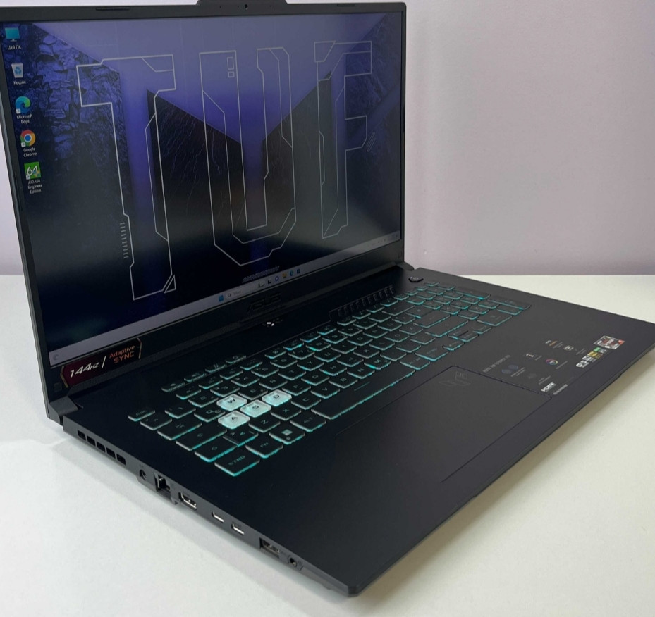 ASUS TUF A17 RTX 3070Ti 8Gb Ryzen 7 6800H 144Hz SSD 1TB 16Gb DDR5 Ноутбук Київ - фото 4