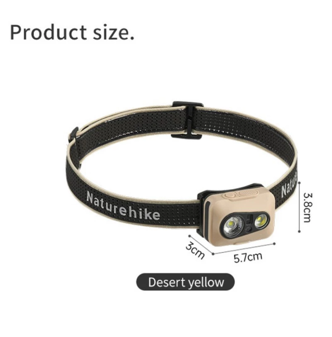 Фонарь налобный Naturehike CNK2450ZM015 (Песочный) Винница - изображение 2