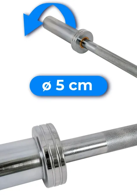 Гриф олимпийский прямой 120/50 THUNDER Киев - изображение 7