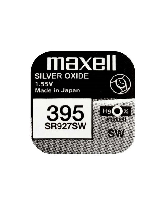 Батарейка MAXELL SR927SW 1PC EU MF (395) A 1шт (M-18289900) (4902580132385) Київ - фото 1