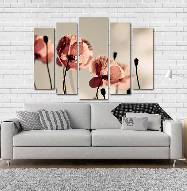 Модульна картина Маки Art-44_5 Київ - фото 2