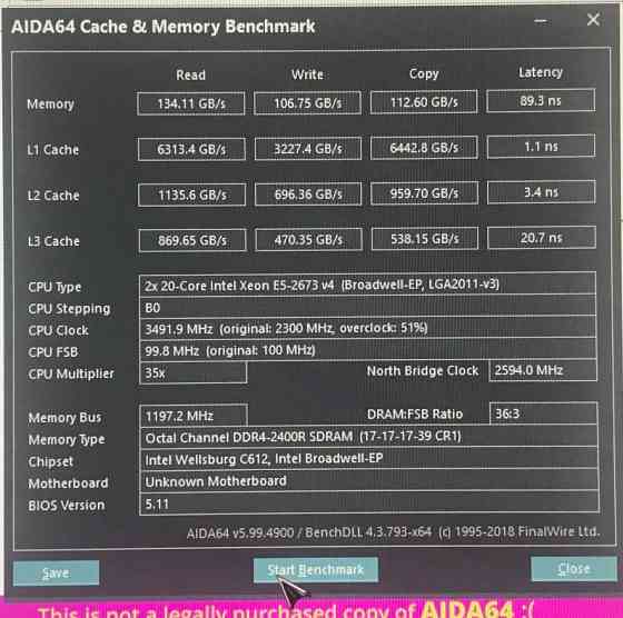 Комплект Machinist X99 MD8 Dual + 2шт Xeon E5-2673v4 40 ядер/80 потоки. Київ