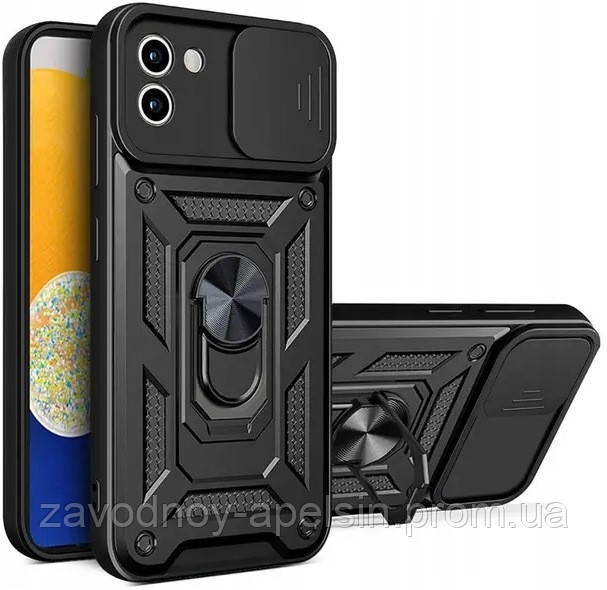 Samsung A03 A035 Чохол протиударний Захист камери (шторка + кільце) Одеса - фото 1