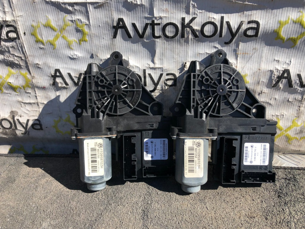 Моторчик склопідйомника передній VW Caddy 2004-2015 Ковель - фото 1