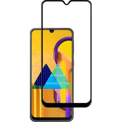 Стекло защитное ACCLAB Full Glue Samsung M30s Black (1283126508646) Винница