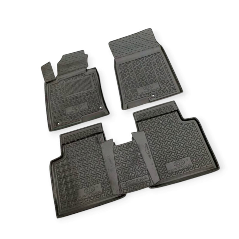 Коврики kia optima 2015-2020 борт 2,5см, с перемычкой салона Мукачево - изображение 1