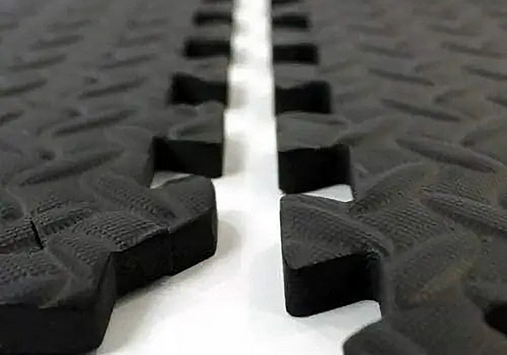 Татамі мат EasyFit SwallowTail 4 шт (60х60х1 см) пазл хвіст ластівки з бортиком Коломия - фото 3