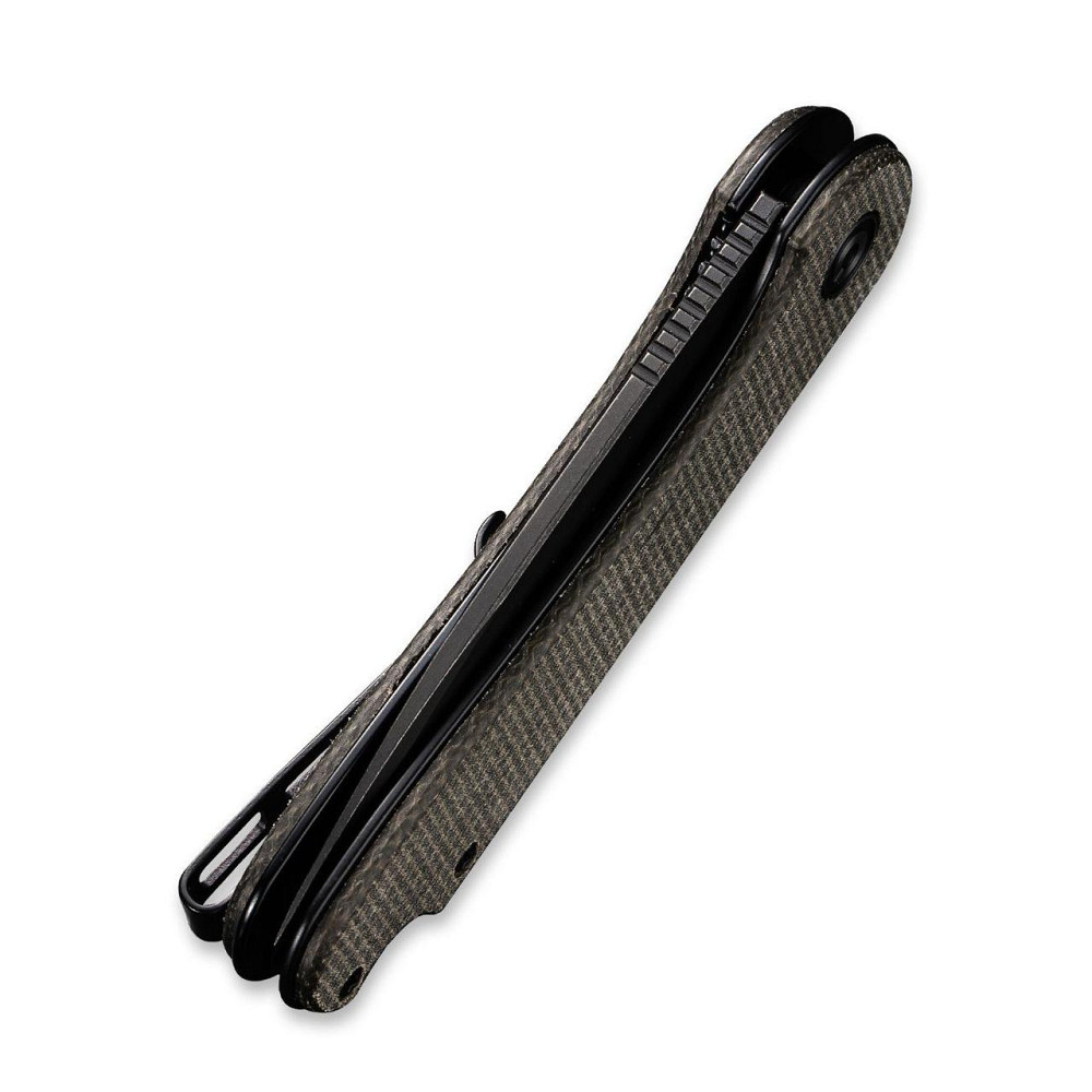 Нож складной карманный Civvi Elementum, (7.5 см) D2 / Micarta темно-зеленый Киев - изображение 7