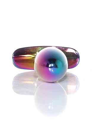 Анальна пробка - Jewellery Multicolour Plug Red S Sex Aura Київ