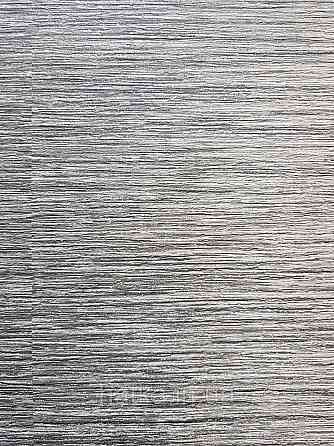 Шпалери вінілові на флізеліні Grandeco Textured vibes 0.53x10 смуги розмиті структурні чорні сірі Київ