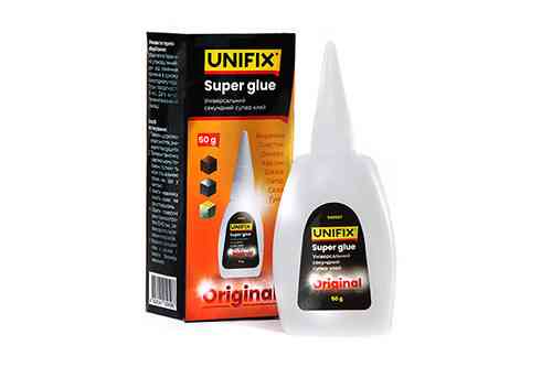 Супер клей 50г UNIFIX Ровно