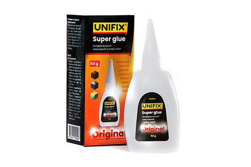 Супер клей 50г UNIFIX Ровно - изображение 1