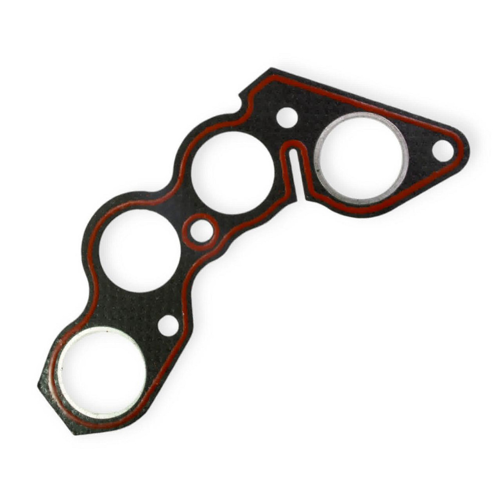 Прокладка 2101, 2102, 2103, 2104, 2105, 2106, 2107, 2121, 21213 з герметиком та металкольцем AT колектора Мукачево - фото 1