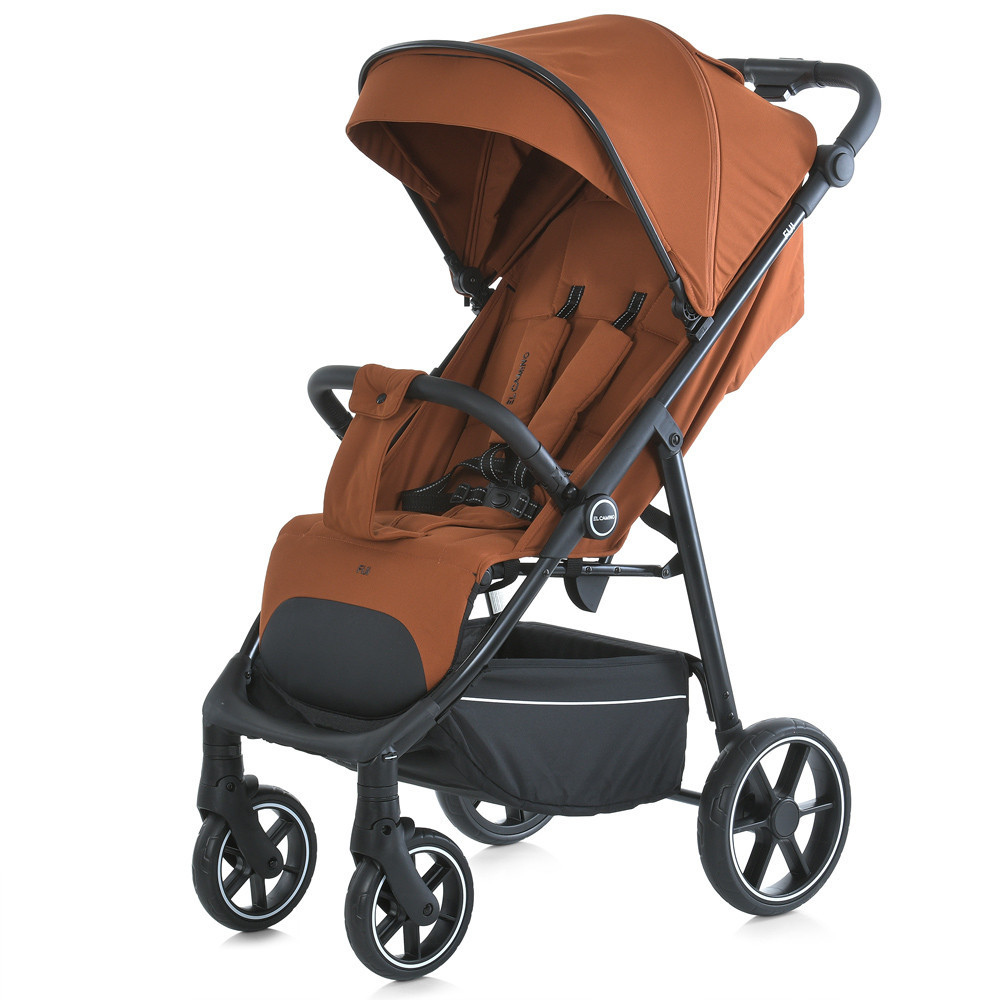 Коляска дитяча FIJI Ginger Orange прогулянкова з москітною сіткою та чохлом на Помаранчева (ME 1113-2) Чернигов - изображение 10