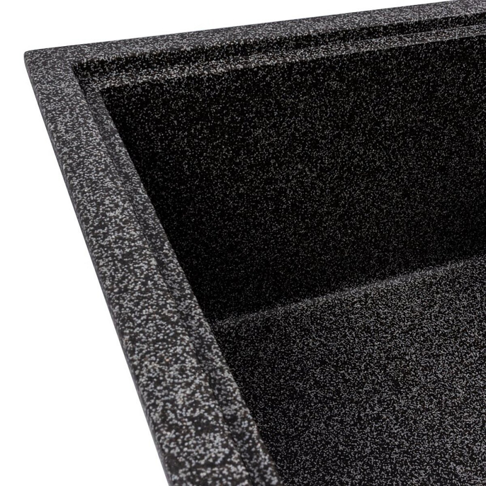 VALESO Кухонна гранітна мийка 6550 ESTERIS VALESO графіт Коломия - фото 9