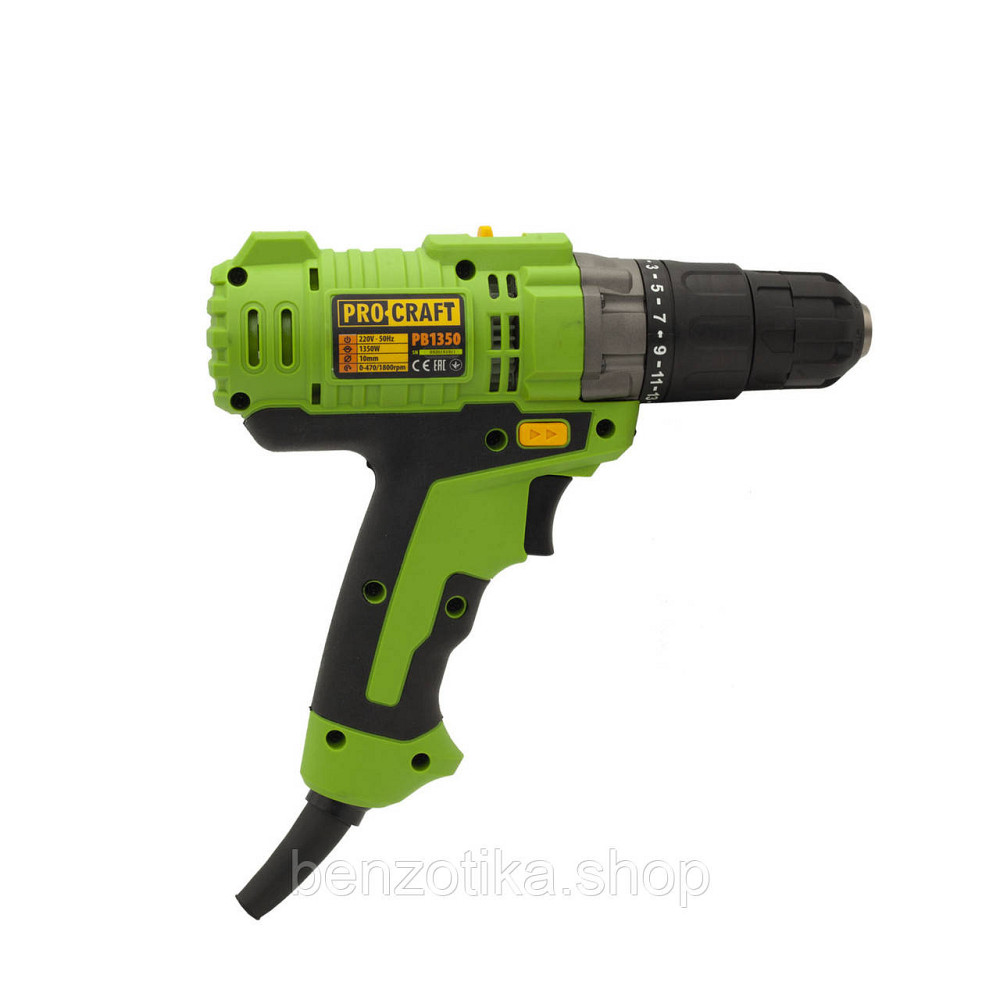 Шуруповерт мережевий Procraft PB1350 Киев - изображение 3