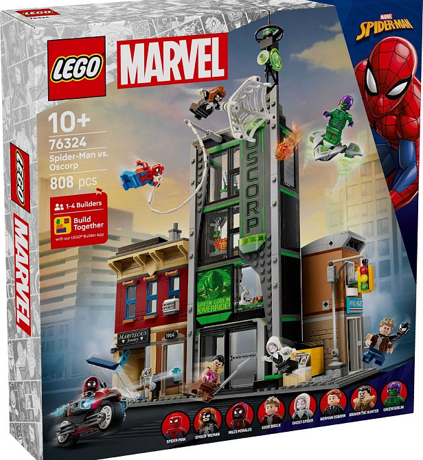 Конструктор LEGO Super Heroes 76324 Человек-паук против Оскорпа. Киев - изображение 2