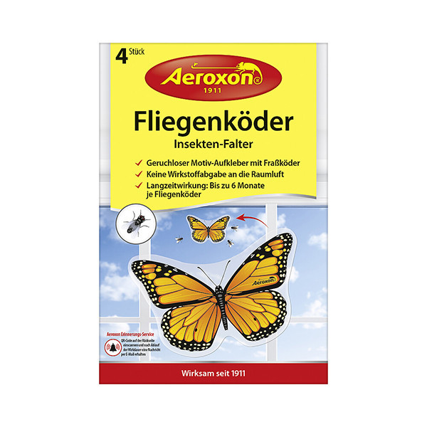 Приманка для мух Aeroxon Метелики, 4 шт Київ - фото 1
