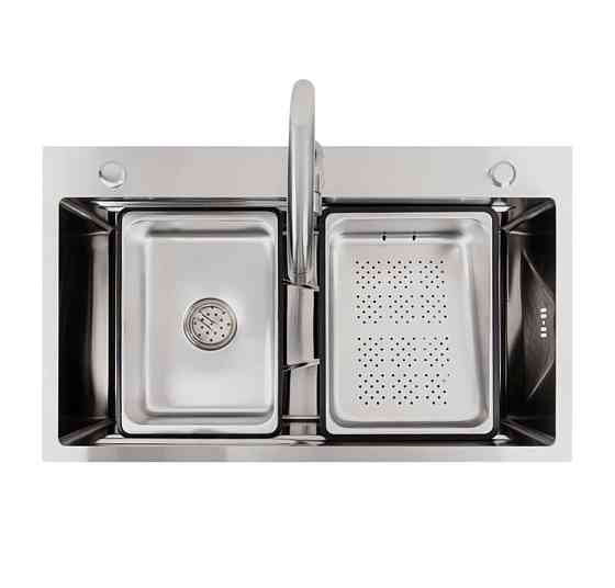 Кухонна мийка Valeso Handmade CM 75*46B Workstation з нержавіючої сталі Коломия