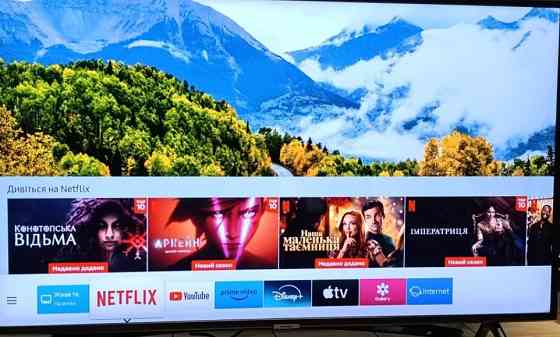 Телевізор Samsung 43" 4K UHD, HDR, Smart TV Wi-Fi T2, Tizen, 7 Serie Київ
