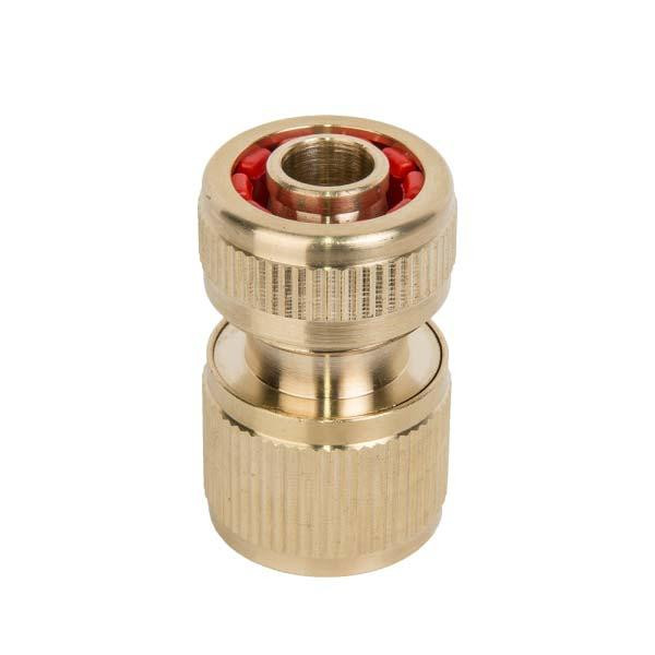 Конектор латунний на шланг 1/2, BRASS, BR-2120 Київ - фото 2