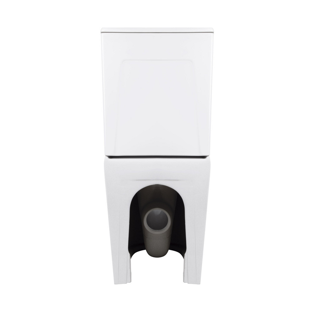 Унітаз підлоговий Qtap Virgo Ultra Quiet безобідковий із сидінням Soft-Close WHITE QT18226092AW Київ - фото 15