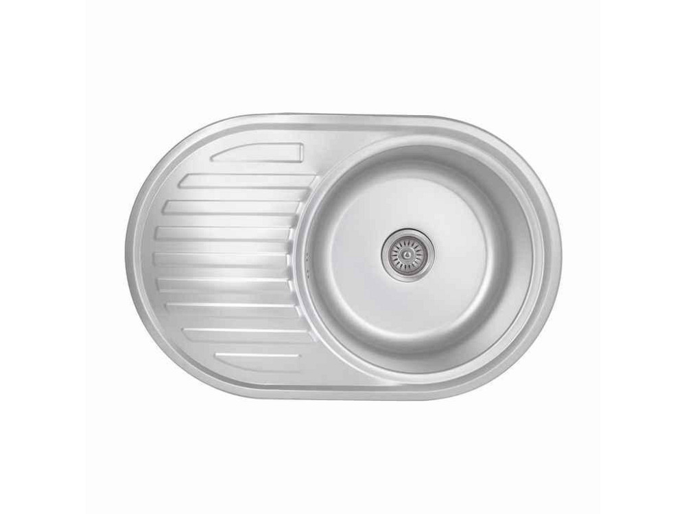 Мийка врізна 770х550х180мм 1 7750, Micro Decor 0,8мм BRIN7750MDEC08 ТМ Brinex Киев - изображение 1
