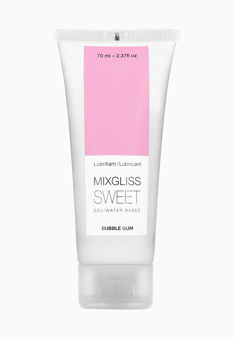 Лубрикант на водній основі MixGliss SWEET BUBBLE GUM (70 мл) Sex Aura Київ - фото 1