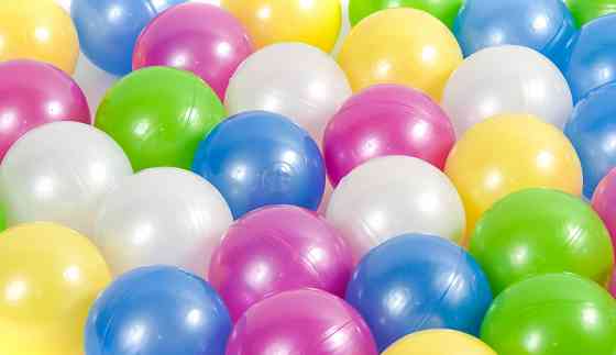 Шарики для сухого бассейна перламутровые 00467, 70 мм Винница