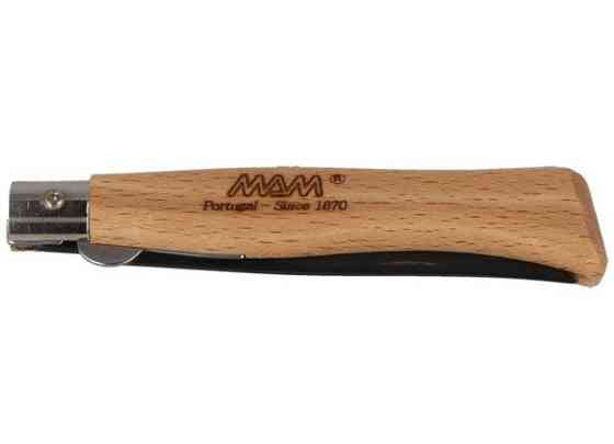 Універсальний Складаний Ніж 8.3 см MAM "Black Titanium" Bubinga Wood (2085) Нержавіюча сталь Нововолинськ